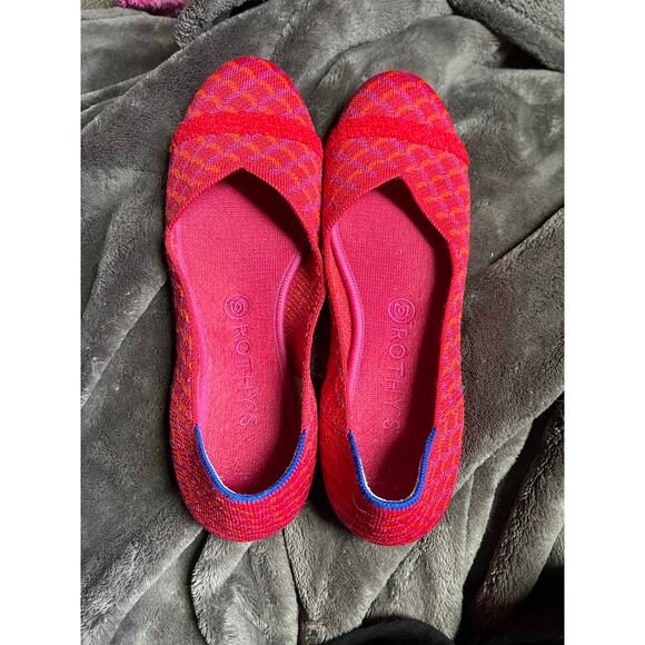 Rothy's Flat - Pomegranate Grid - EUC - 9 - Picture 2 of 10